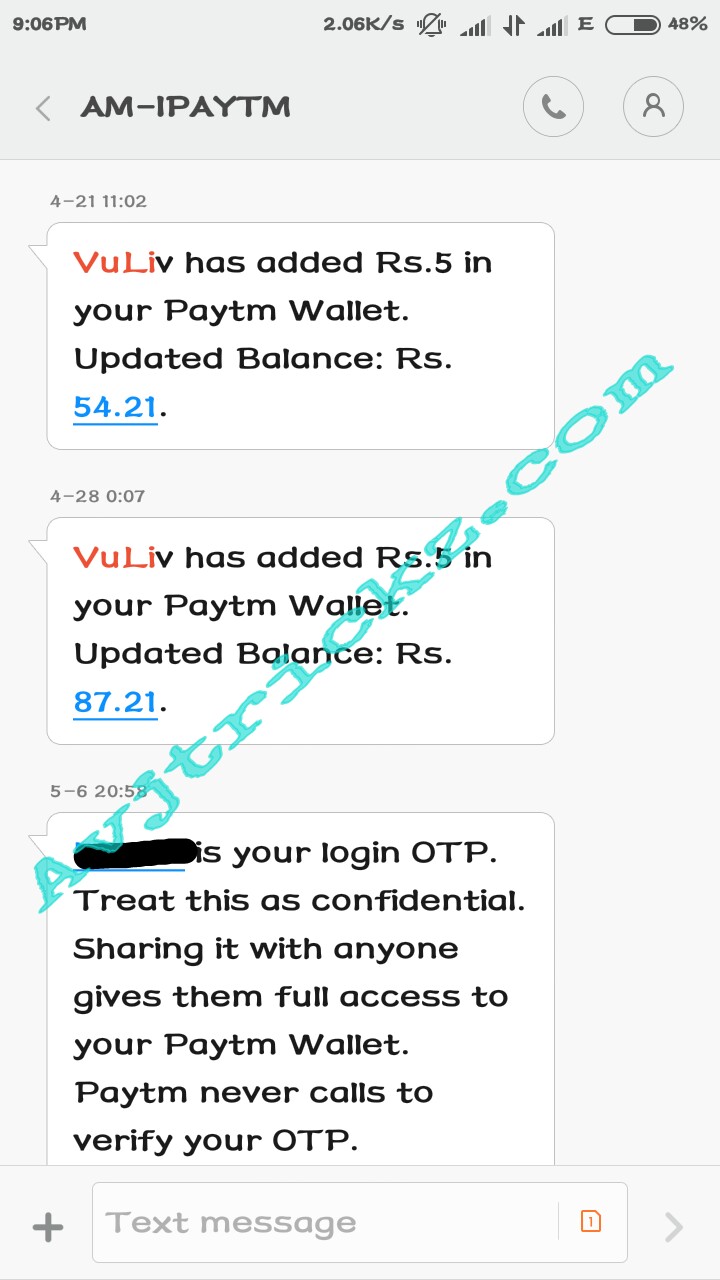 Vuliv Infinty app refer to earn unlimited Paytm Cash.jpg image