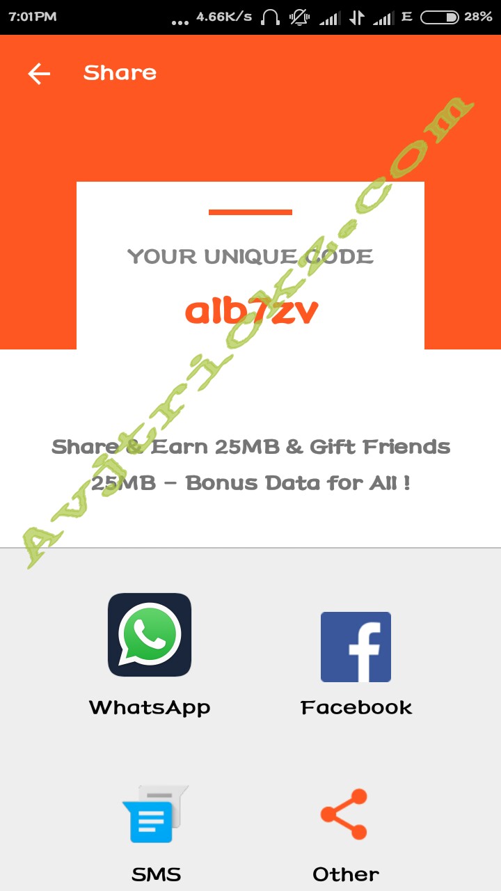 GIGATO APP refer and earn unlimited 3g data.jpg image(GIGATO APP Refer and earn unlimited 3g data)