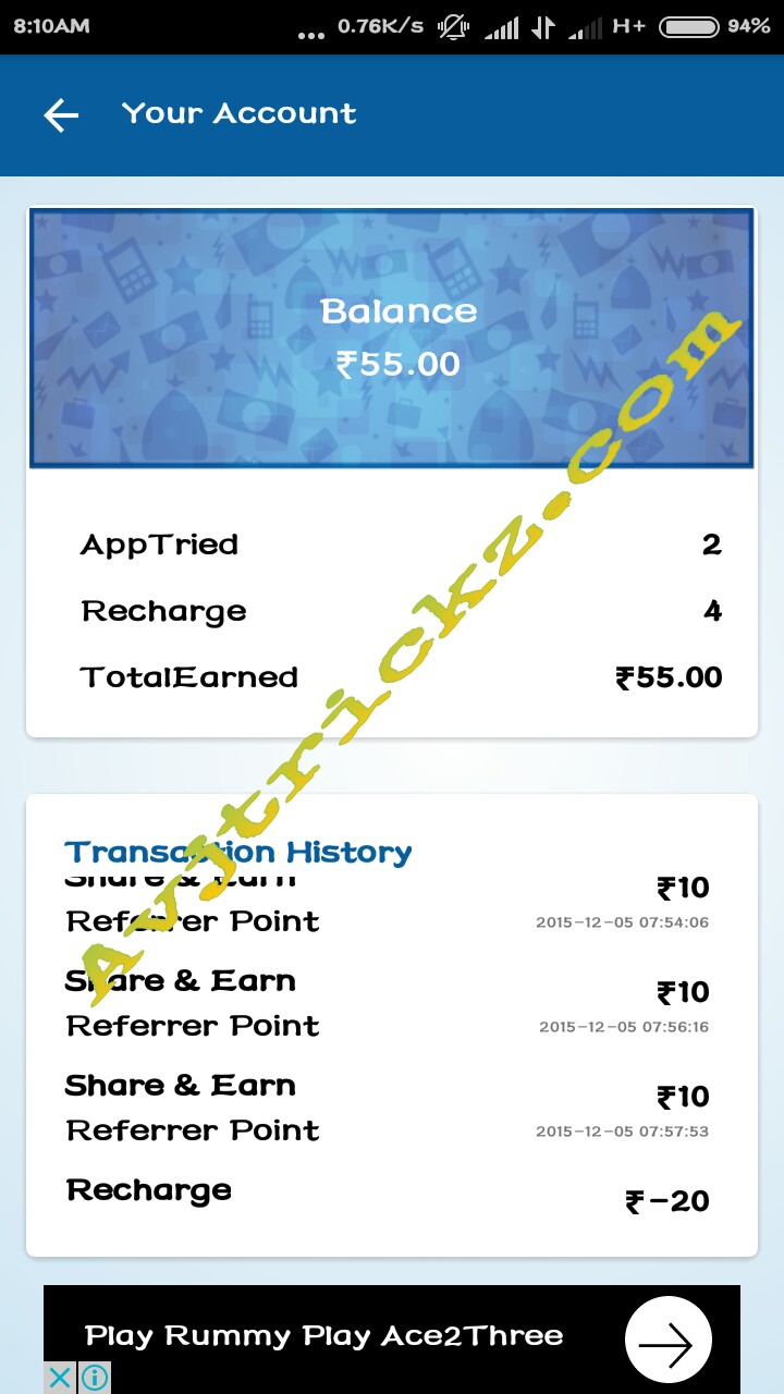 Only earn app redeem rewards.jpg image