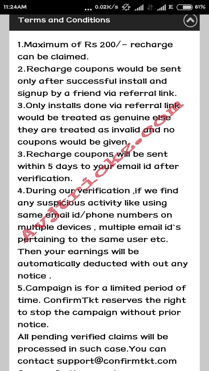 Confirmtkt refer and earn terms.jpg image