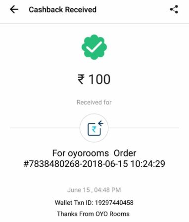 (Proof) Oyo – Refer 2 Friends &amp; Get Rs.1000 oyo Cash on Signup + Rs.100 Paytm Cash(Proof) Oyo – Refer 2 Friends &amp; Get Rs.1000 oyo Cash on Signup + Rs.100 Paytm Cash